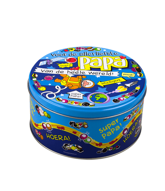 Snoeptrommel Papa 14cm van Paper Dreams koop je bij Partywinkel