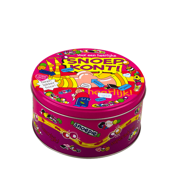 Snoeptrommel Snoepkont 14cm van Paper Dreams koop je bij Partywinkel