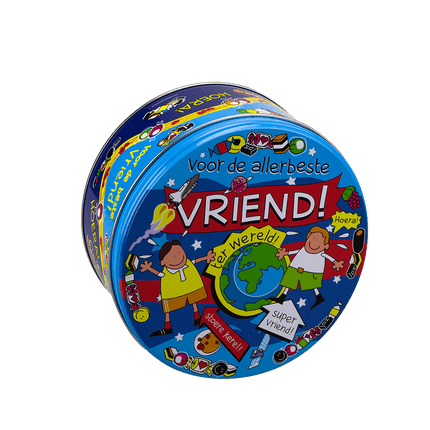 Snoeptrommel Vriend 14cm van Paper Dreams koop je bij Partywinkel