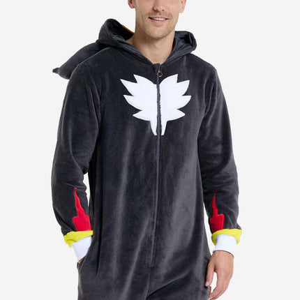 Sonic the Hedgehog Shadow Onesie Unisex Zwart van OppoSuits koop je bij Partywinkel