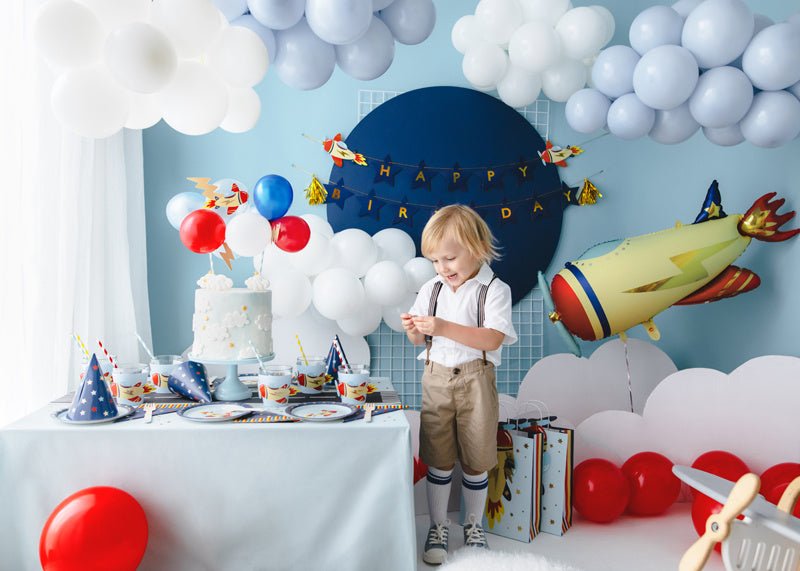 Space Bekerhulzen 23cm 6st van Partydeco koop je bij Partywinkel