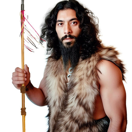 Speer Bruin 1,2m van Fiestas Guirca koop je bij Partywinkel