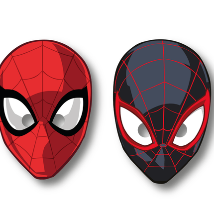 Spiderman Maskers World Of Webs 6st van Procos koop je bij Partywinkel