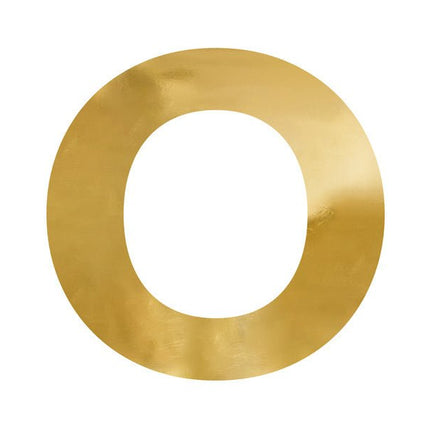 Spiegelletter O Goud 62cm van Partydeco koop je bij Partywinkel