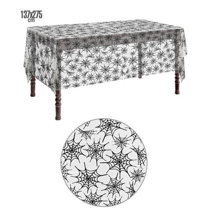 Spinnenweb Tafelkleed Plastic 2,75m van Widmann koop je bij Partywinkel