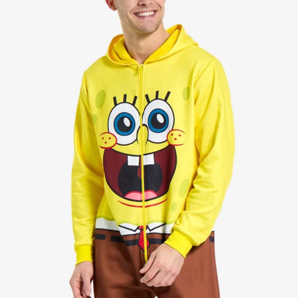 SpongeBob Onesie Heren Geel van OppoSuits koop je bij Partywinkel