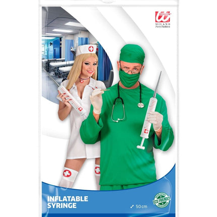 Spuit Opblaas Spuit 50cm van Widmann koop je bij Partywinkel