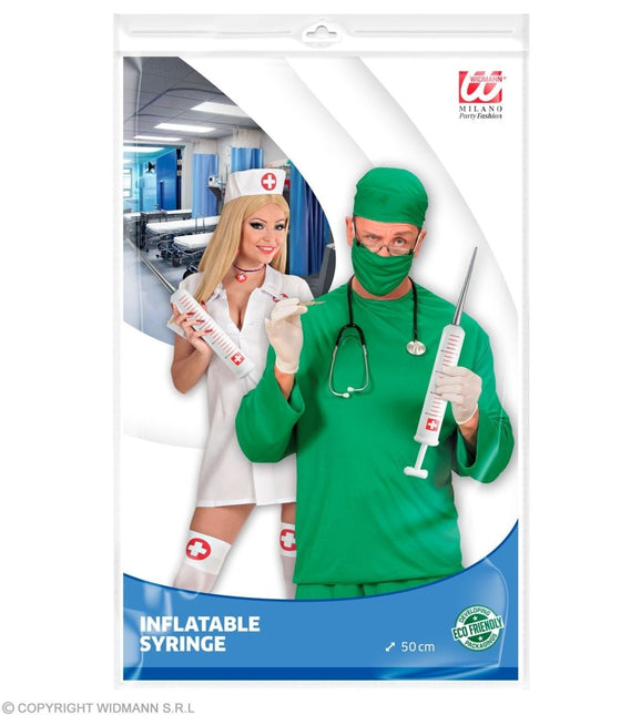 Spuit Opblaas Spuit 50cm van Widmann koop je bij Partywinkel