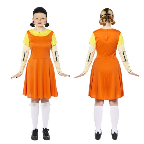 Squid Game Doll Deluxe van Riethmueller koop je bij Partywinkel