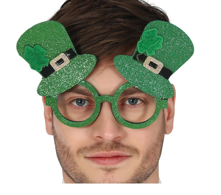 St Patrick Bril van Fiestas Guirca koop je bij Partywinkel