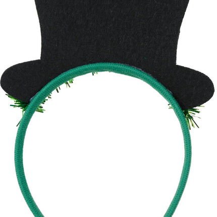 St. Patrick'S Day Haarband Met Hoed Glitter van Fiestas Guirca koop je bij Partywinkel