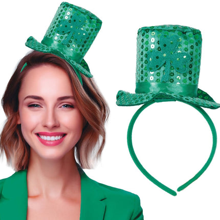 St. Patrick'S Day Haarband Mini Hoed van Fiestas Guirca koop je bij Partywinkel