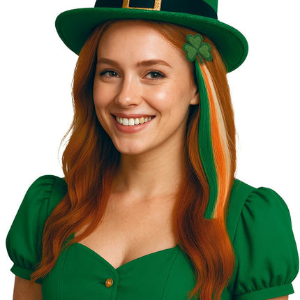 St. Patrick'S Day Hair Extension 40cm van Fiestas Guirca koop je bij Partywinkel