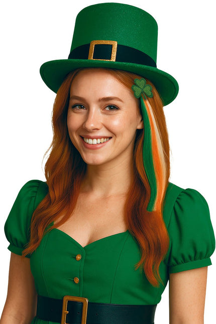 St. Patrick'S Day Hair Extension 40cm van Fiestas Guirca koop je bij Partywinkel