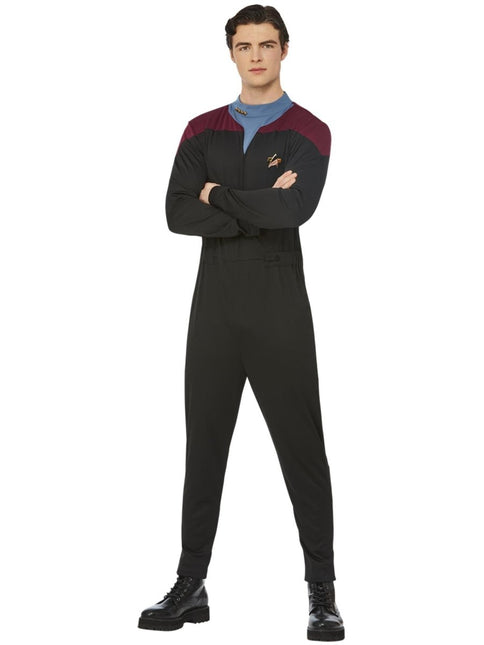 Star Trek Voyager Command Uniform Heren van Smiffys koop je bij Partywinkel
