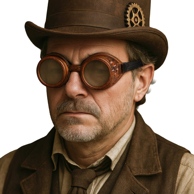 Steampunk Bril van Fiestas Guirca koop je bij Partywinkel