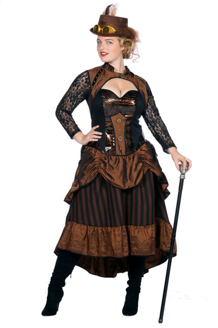 Steampunk Jurk van Wilbers & Wilbers koop je bij Partywinkel