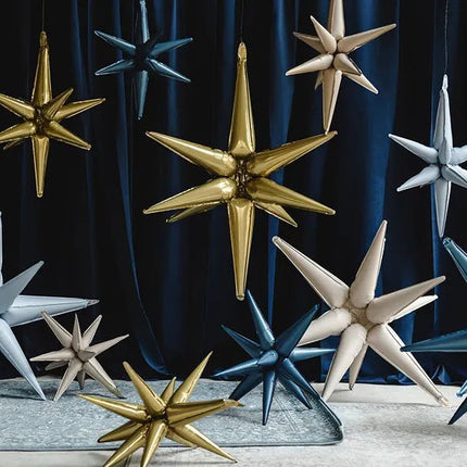 Ster Ballon Donkerblauw 50cm van Partydeco koop je bij Partywinkel