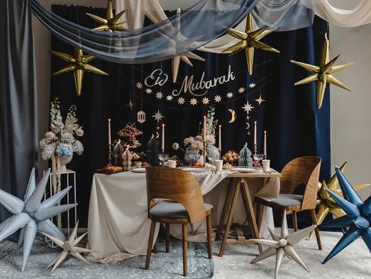 Ster Ballon Goud 1,05m van Partydeco koop je bij Partywinkel