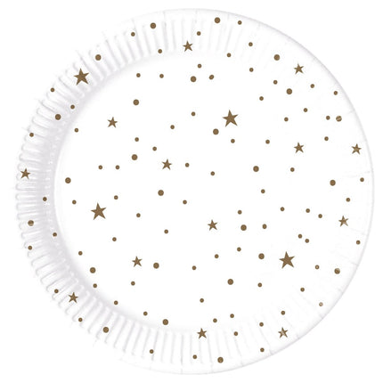 Ster Borden 23cm 8st van Procos koop je bij Partywinkel