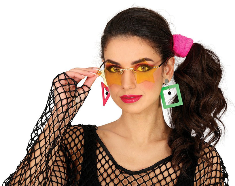 Ster Bril Geel van Fiestas Guirca koop je bij Partywinkel