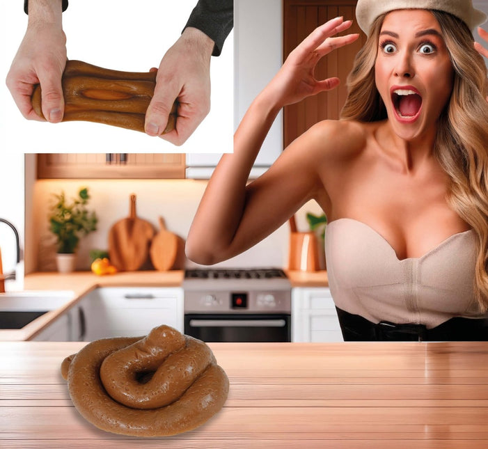 Sticky excrement 11 cm van Partywinkel koop je bij Partywinkel