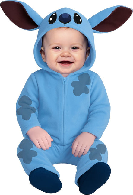 Stitch Kostuum Blauw Baby Onesie van Fiestas Guirca koop je bij Partywinkel