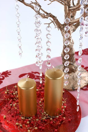 Stompkaars Goud Metallic 12cm 6st van Partydeco koop je bij Partywinkel