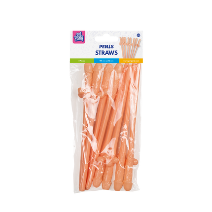 Penis-pillit 19,5 cm, 8 kpl