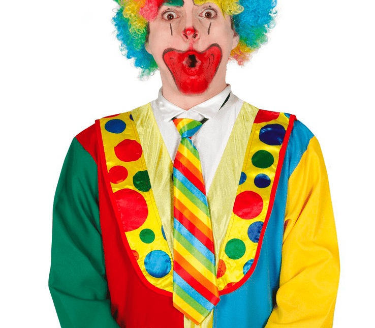 Stropdas Gekleurd 40cm van Fiestas Guirca koop je bij Partywinkel