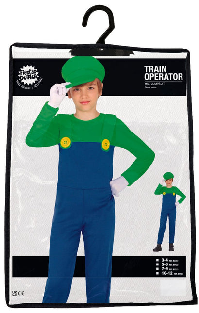 Super Mario Kostuum Jongen Luigi van Fiestas Guirca koop je bij Partywinkel