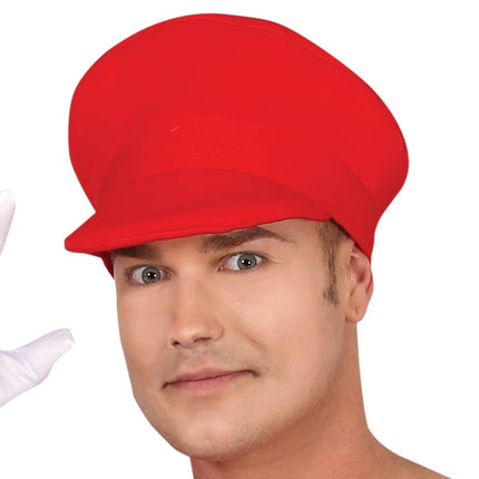 Super Mario Kostuum Rood Blauw Heren van Fiestas Guirca koop je bij Partywinkel