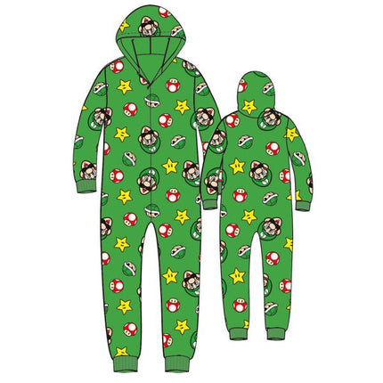 Super Mario Onesie Kind Luigi van Riethmueller koop je bij Partywinkel