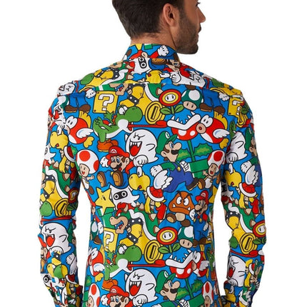 Super Mario Overhemd Heren OppoSuits van OppoSuits koop je bij Partywinkel
