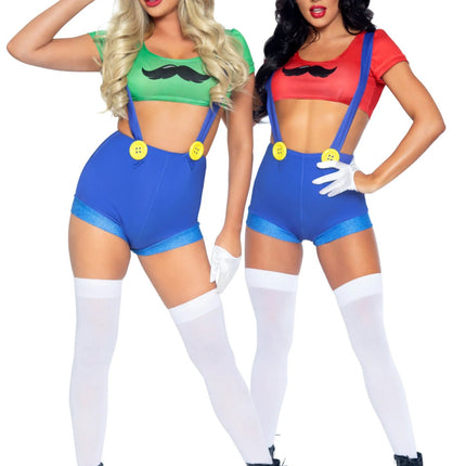 Super Mario Pak Dames Gamer Leg Avenue van Leg Avenue koop je bij Partywinkel