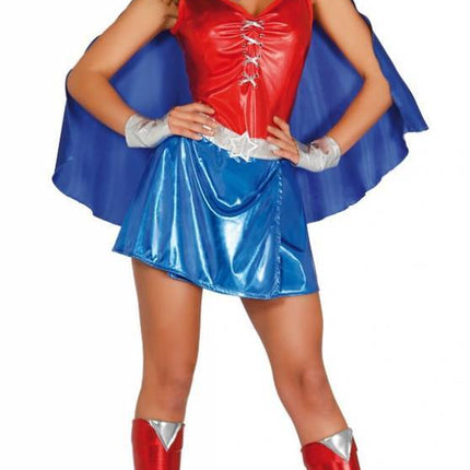 Super Woman Kostuum Dames van Fiestas Guirca koop je bij Partywinkel