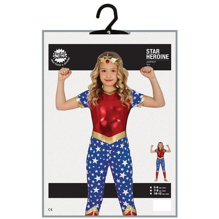 Super Woman Kostuum Meisje van Fiestas Guirca koop je bij Partywinkel