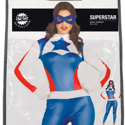 Superheld Kostuum Amerika Dames van Fiestas Guirca koop je bij Partywinkel