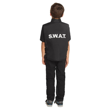 SWAT Vest Kind 5/10 jaar van Boland koop je bij Partywinkel