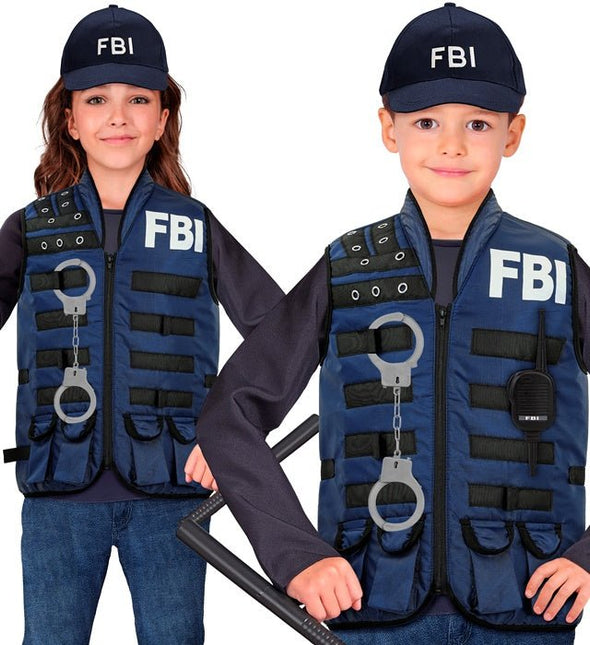TACTISCH FBI VEST van Widmann koop je bij Partywinkel