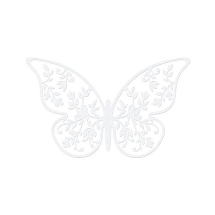 Tafeldecoratie Vlinder Papier 6,5cm 10st van Partydeco koop je bij Partywinkel