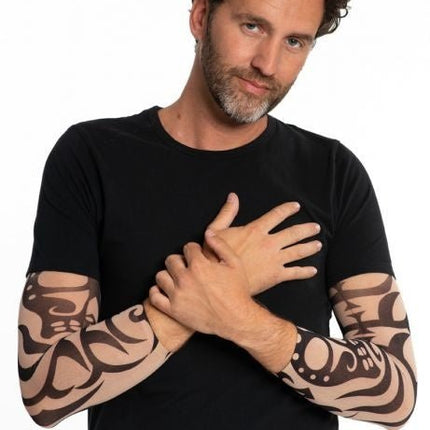 Tattoo Sleeve Tribal Z van Partychimp koop je bij Partywinkel