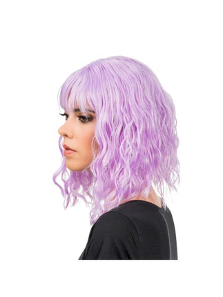 Tessa-peruukki, violetti, 35 cm