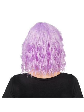 Tessa-peruukki, violetti, 35 cm