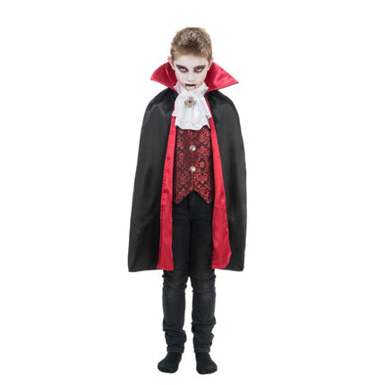 Theodor-vampyyripuku lapsille, musta-punainen