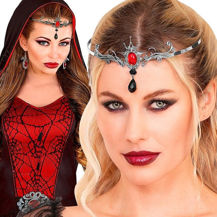 Tiara Gotisch Vampier van Widmann koop je bij Partywinkel