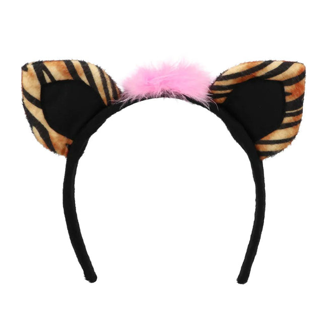 Tijger Accessoireset 4 delig van Boland koop je bij Partywinkel