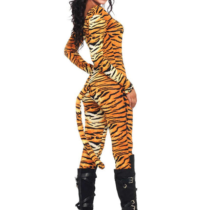Tijger Catsuit Dames Leg Avenue van Leg Avenue koop je bij Partywinkel