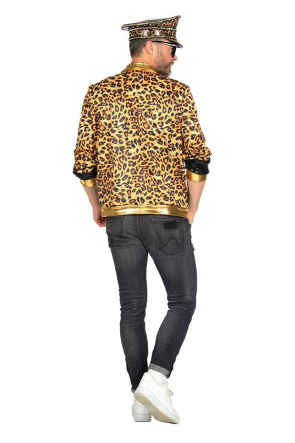 Trainingsjas Fout Heren Panter van Wilbers & Wilbers koop je bij Partywinkel