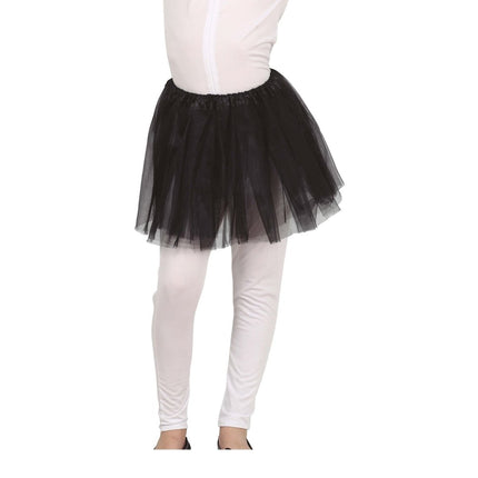 Tutu Kind Zwart 31cm van Fiestas Guirca koop je bij Partywinkel